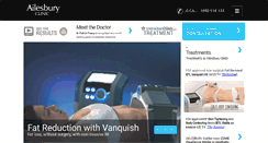 Desktop Screenshot of ailesburyclinic.ie