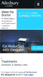 Mobile Screenshot of ailesburyclinic.ie